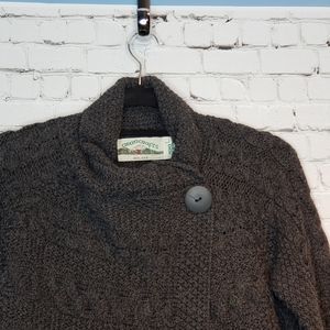 Aran Crafts Wrap Sweater L